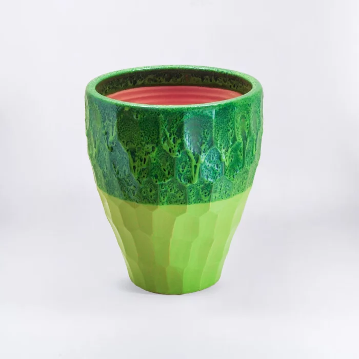 DOUBLE GREEN MARTELER CONICAL POT – Image 1