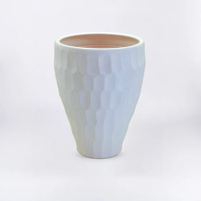 WHITE MARTELER CONICAL POT – Image 1