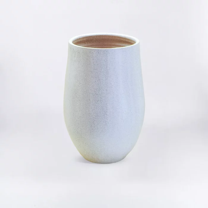 WHITE SIMPLE ANZAS POT – Image 1