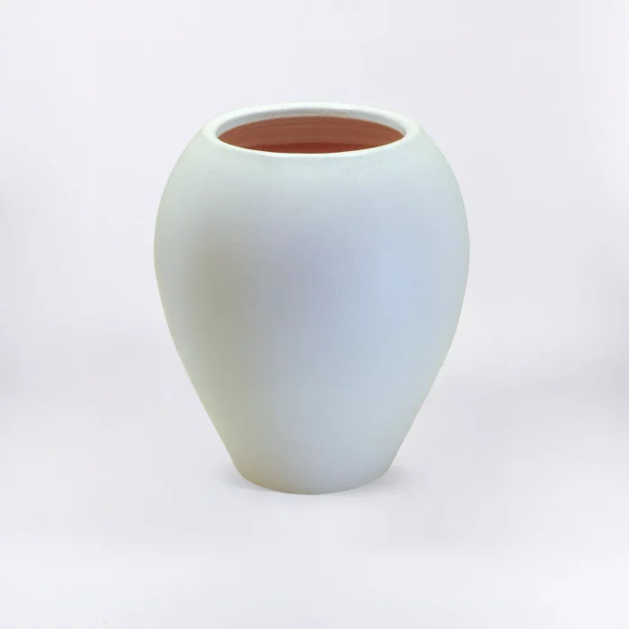 WHITE SIMPLE EGG POT – Image 1